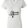 Women's Short Sleeve V-Neck T-Shirt Thumbnail