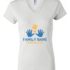 Women's Short Sleeve V-Neck T-Shirt Thumbnail