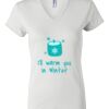 Women's Short Sleeve V-Neck T-Shirt Thumbnail