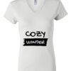 Women's Short Sleeve V-Neck T-Shirt Thumbnail