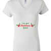 Women's Short Sleeve V-Neck T-Shirt Thumbnail
