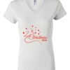 Women's Short Sleeve V-Neck T-Shirt Thumbnail