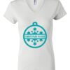 Women's Short Sleeve V-Neck T-Shirt Thumbnail