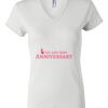 Women's Short Sleeve V-Neck T-Shirt Thumbnail