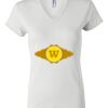 Women's Short Sleeve V-Neck T-Shirt Thumbnail