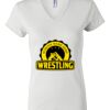 Women's Short Sleeve V-Neck T-Shirt Thumbnail