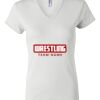 Women's Short Sleeve V-Neck T-Shirt Thumbnail