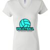 Women's Short Sleeve V-Neck T-Shirt Thumbnail