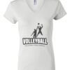 Women's Short Sleeve V-Neck T-Shirt Thumbnail