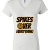 Women's Short Sleeve V-Neck T-Shirt Thumbnail