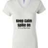 Women's Short Sleeve V-Neck T-Shirt Thumbnail