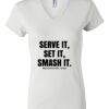 Women's Short Sleeve V-Neck T-Shirt Thumbnail