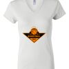 Women's Short Sleeve V-Neck T-Shirt Thumbnail