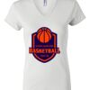 Women's Short Sleeve V-Neck T-Shirt Thumbnail