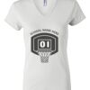 Women's Short Sleeve V-Neck T-Shirt Thumbnail