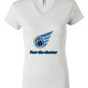 Women's Short Sleeve V-Neck T-Shirt Thumbnail