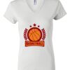 Women's Short Sleeve V-Neck T-Shirt Thumbnail