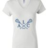 Women's Short Sleeve V-Neck T-Shirt Thumbnail