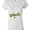 Women's Short Sleeve V-Neck T-Shirt Thumbnail