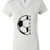 Women's Short Sleeve V-Neck T-Shirt Thumbnail