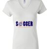 Women's Short Sleeve V-Neck T-Shirt Thumbnail