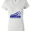 Women's Short Sleeve V-Neck T-Shirt Thumbnail