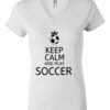 Women's Short Sleeve V-Neck T-Shirt Thumbnail