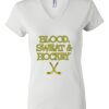 Women's Short Sleeve V-Neck T-Shirt Thumbnail