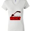 Women's Short Sleeve V-Neck T-Shirt Thumbnail