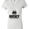 Women's Short Sleeve V-Neck T-Shirt Thumbnail