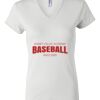 Women's Short Sleeve V-Neck T-Shirt Thumbnail