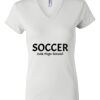 Women's Short Sleeve V-Neck T-Shirt Thumbnail