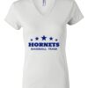 Women's Short Sleeve V-Neck T-Shirt Thumbnail