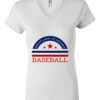 Women's Short Sleeve V-Neck T-Shirt Thumbnail