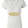 Women's Short Sleeve V-Neck T-Shirt Thumbnail