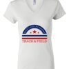 Women's Short Sleeve V-Neck T-Shirt Thumbnail