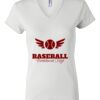 Women's Short Sleeve V-Neck T-Shirt Thumbnail