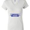 Women's Short Sleeve V-Neck T-Shirt Thumbnail