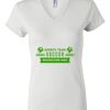 Women's Short Sleeve V-Neck T-Shirt Thumbnail