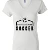 Women's Short Sleeve V-Neck T-Shirt Thumbnail