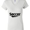 Women's Short Sleeve V-Neck T-Shirt Thumbnail