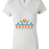 Women's Short Sleeve V-Neck T-Shirt Thumbnail