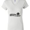 Women's Short Sleeve V-Neck T-Shirt Thumbnail