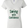 Women's Short Sleeve V-Neck T-Shirt Thumbnail