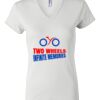 Women's Short Sleeve V-Neck T-Shirt Thumbnail