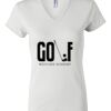 Women's Short Sleeve V-Neck T-Shirt Thumbnail
