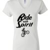 Women's Short Sleeve V-Neck T-Shirt Thumbnail
