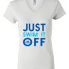 Women's Short Sleeve V-Neck T-Shirt Thumbnail