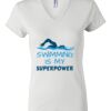 Women's Short Sleeve V-Neck T-Shirt Thumbnail