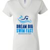 Women's Short Sleeve V-Neck T-Shirt Thumbnail